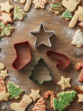 Christmas cookie cutters Set of 4